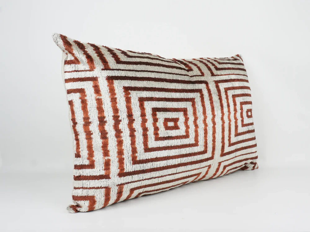 Silk Velvet Mavin Cushion