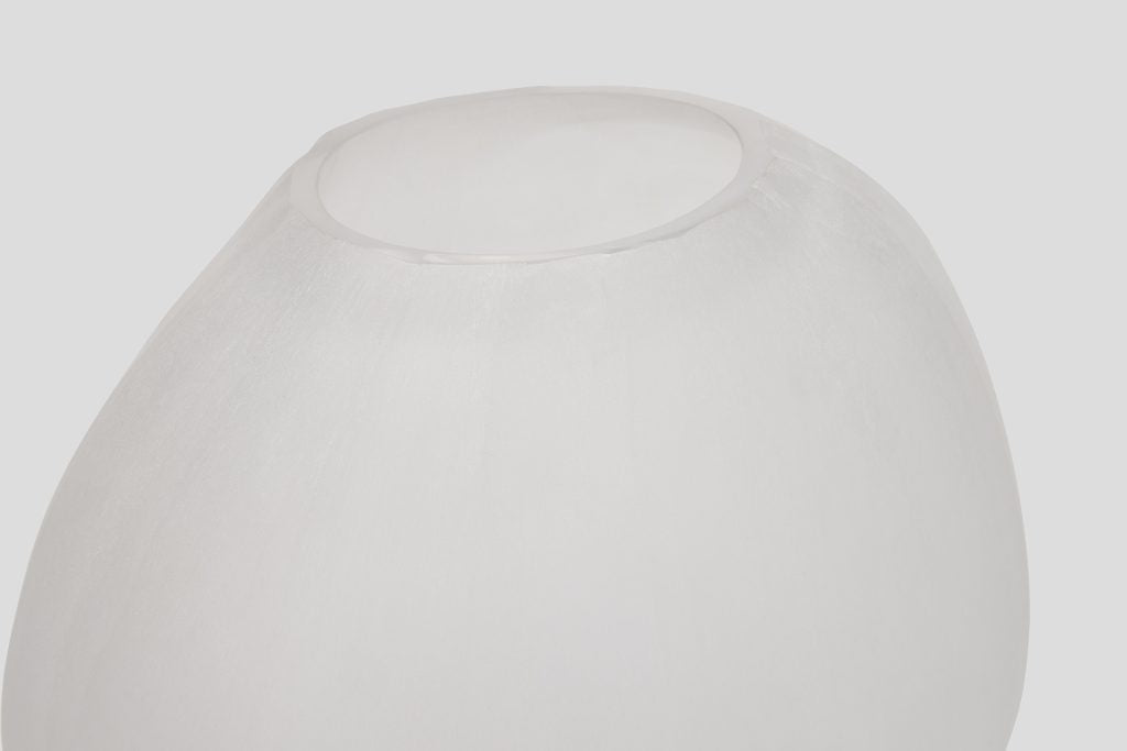 Aura Vase Mist Stone