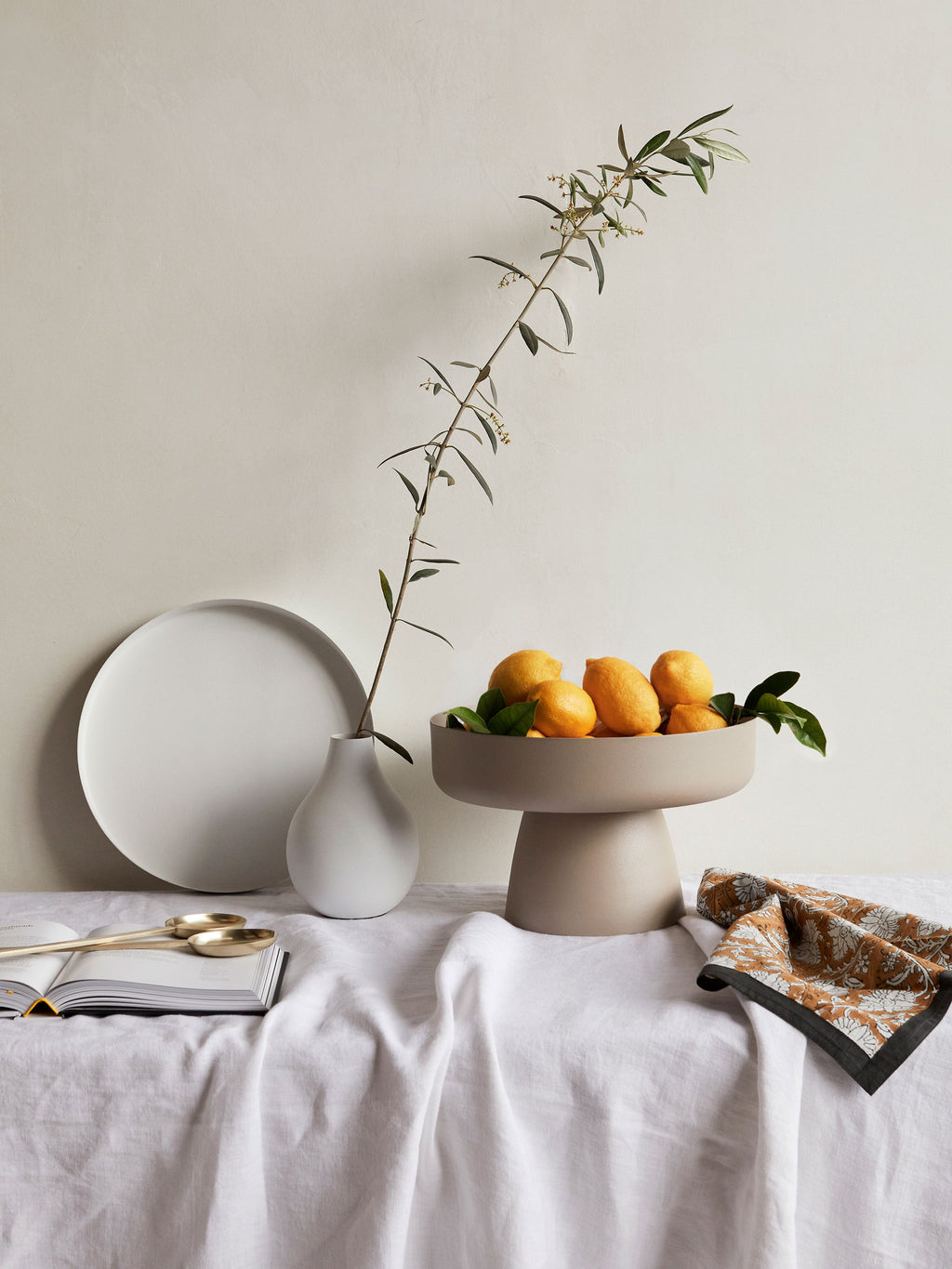Mona Chalk Trio of Vases