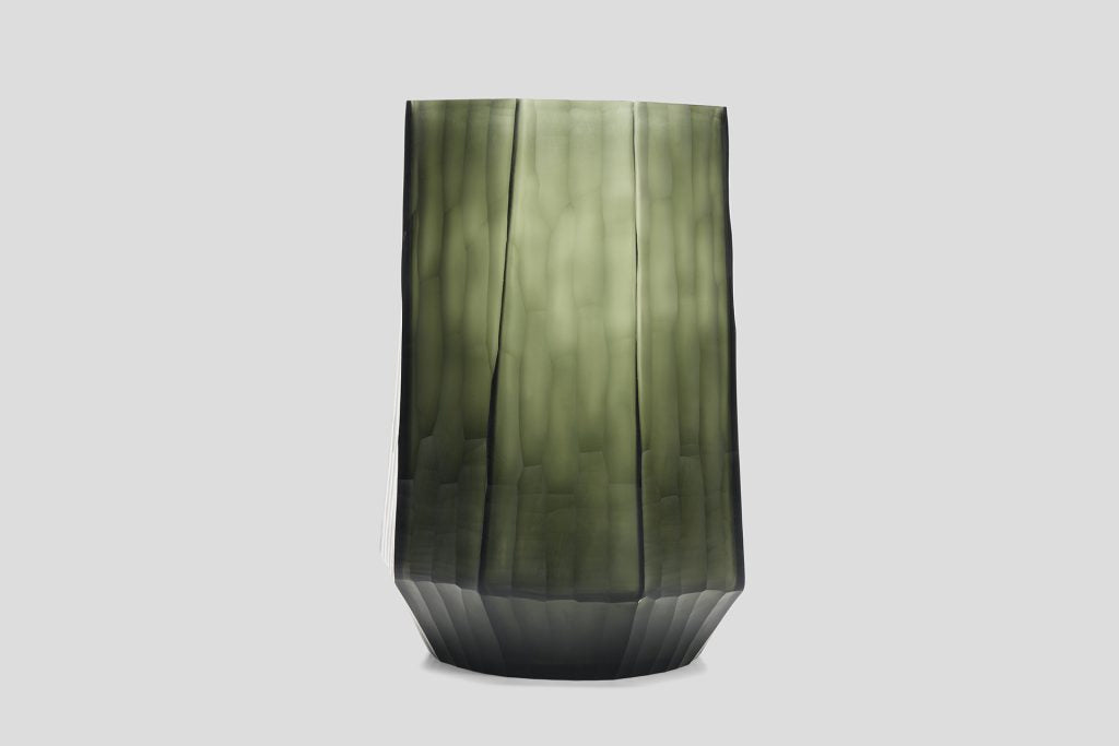 Facette Vase Moss