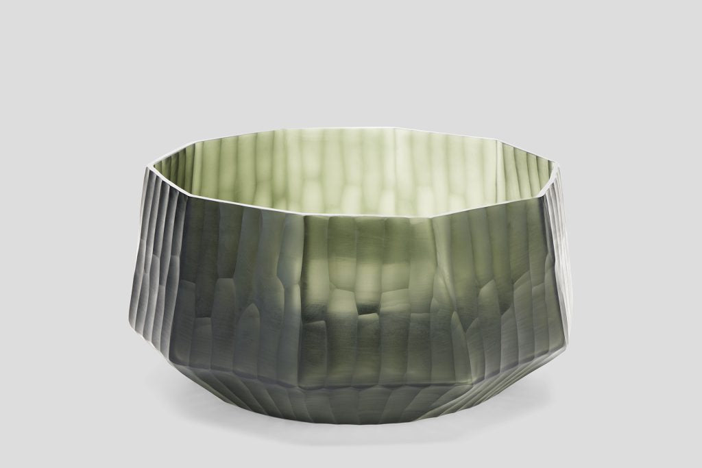 Facette Vase Moss