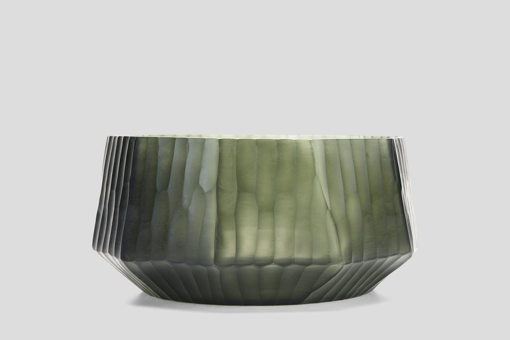 Facette Vase Moss