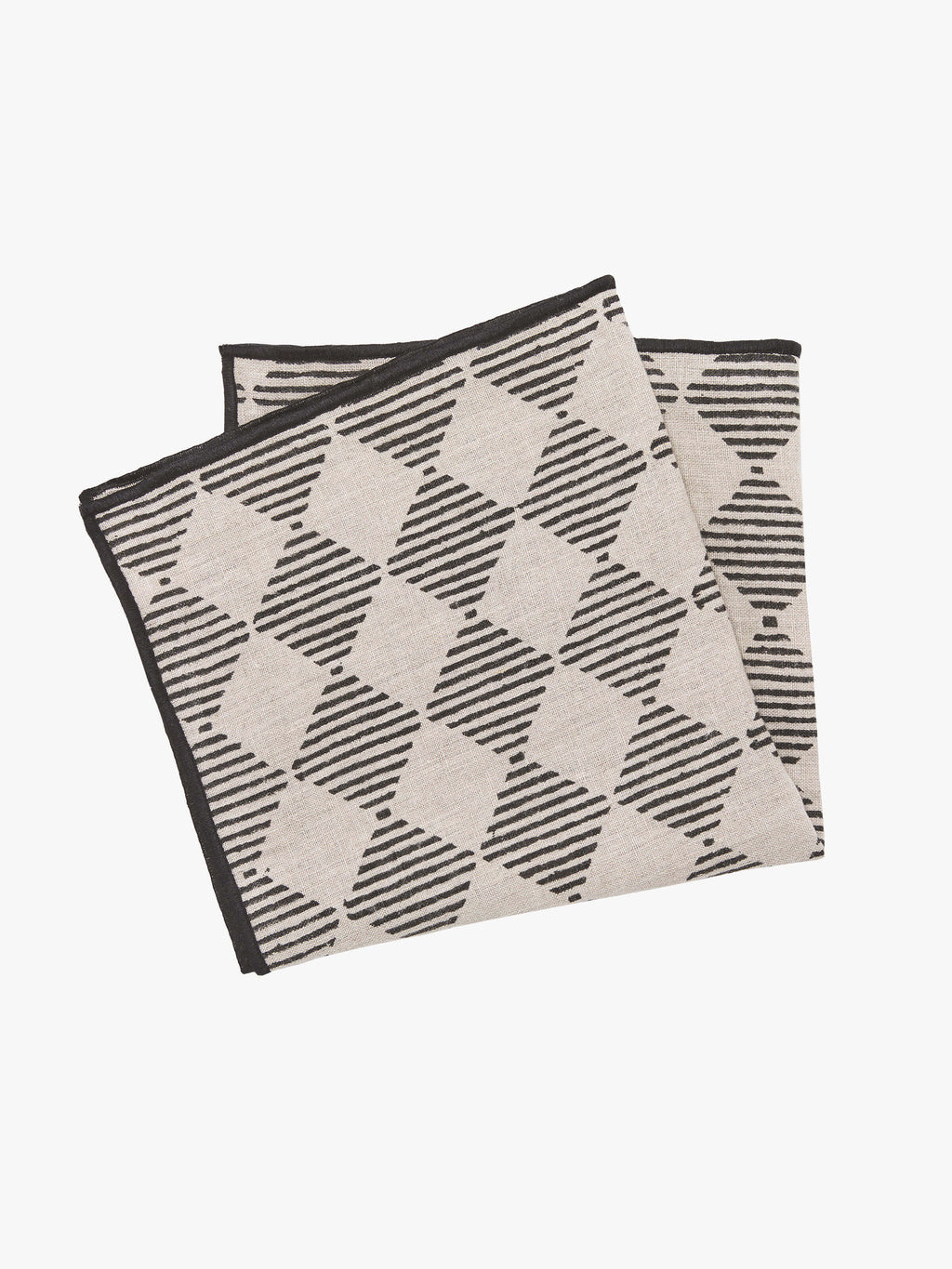 Quinn Black Napkin Set