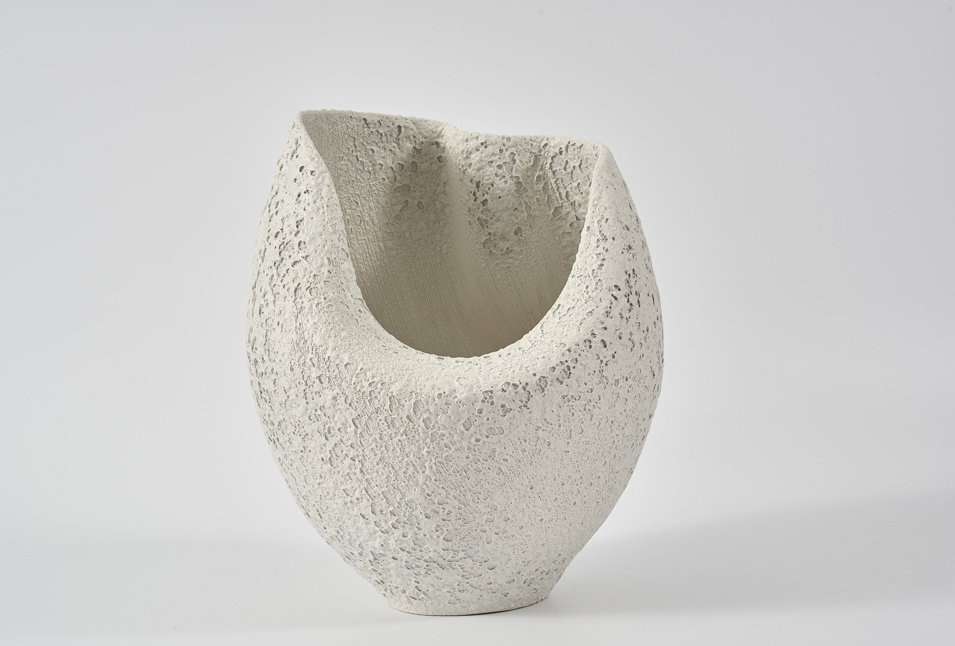 Nebula Deep Vase Salt Crust