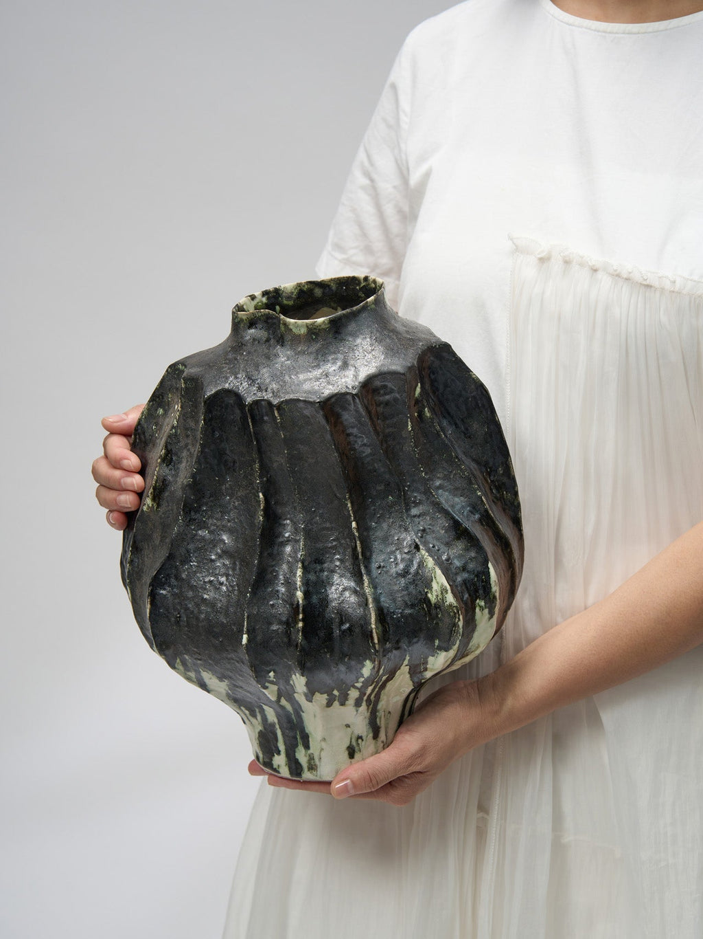 Olivio Vase Noir