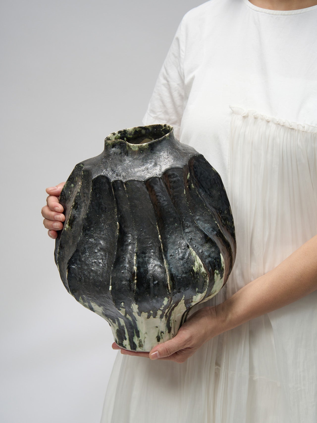 Olivio Vase Noir