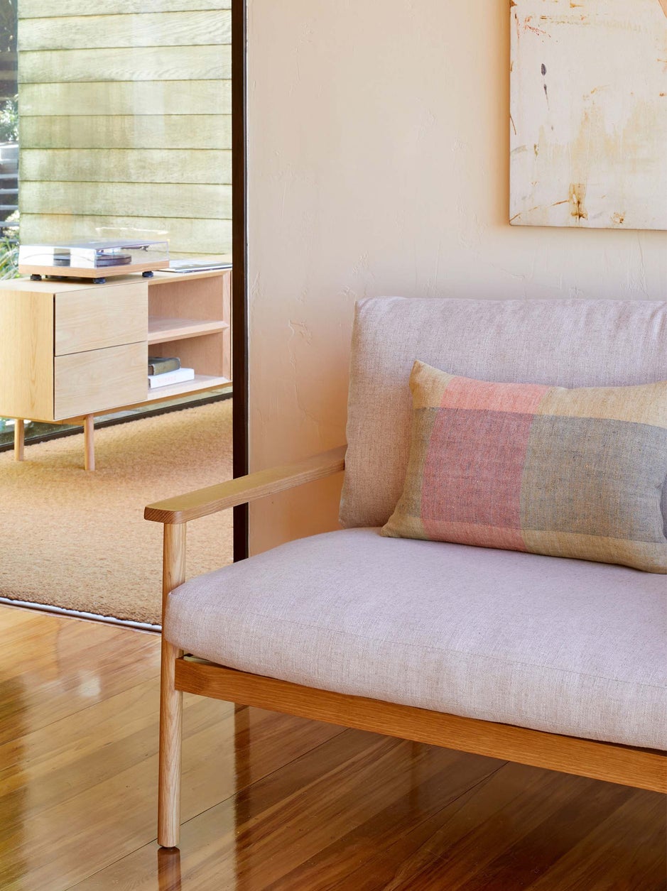 Oban Handwoven Linen Cushion