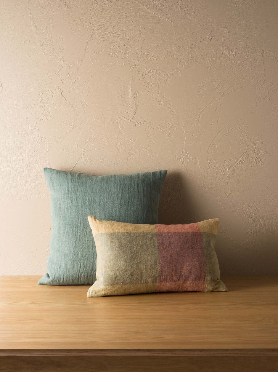 Oban Handwoven Linen Cushion