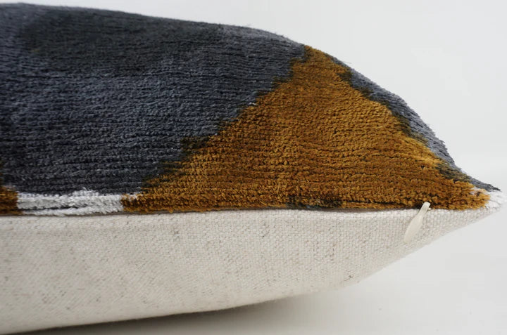Silk Velvet Penny Cushion