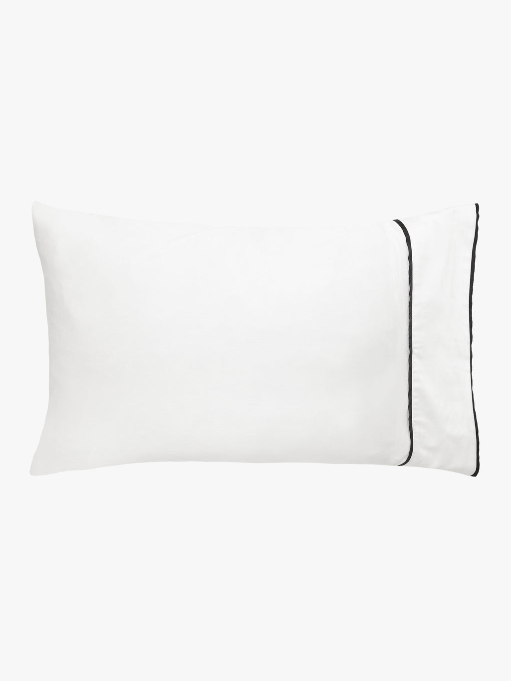 Grosgrain Black Egyptian Cotton Sheet Set