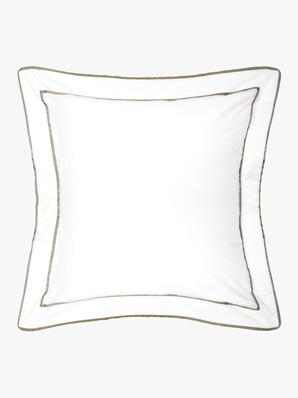 Grosgrain Olive Egyptian Cotton Tailored Pillowcases