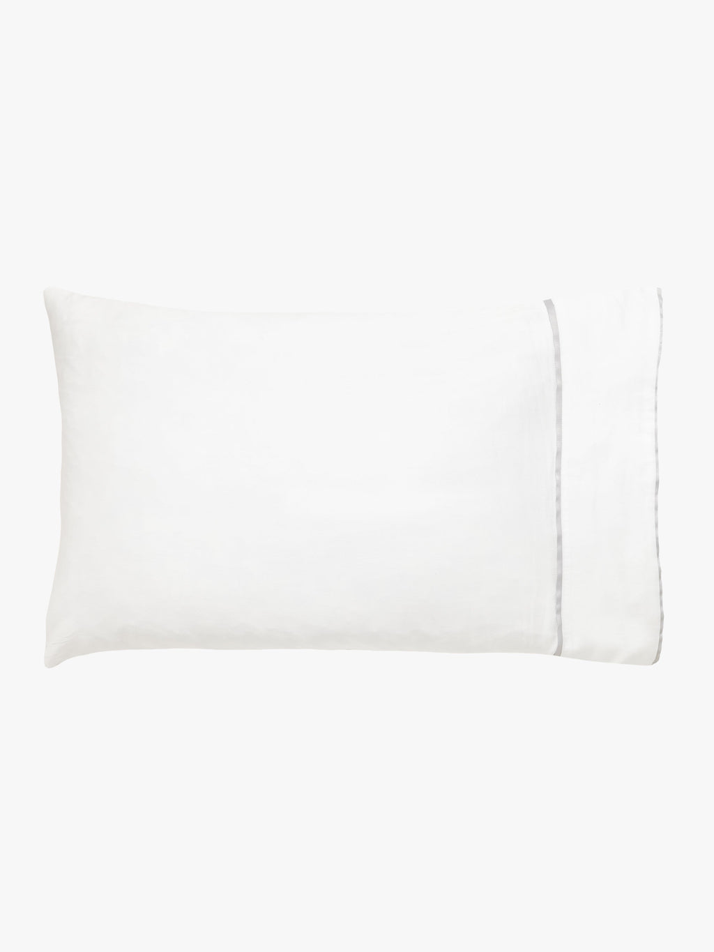 Grosgrain Silver Egyptian Cotton Sheet Set