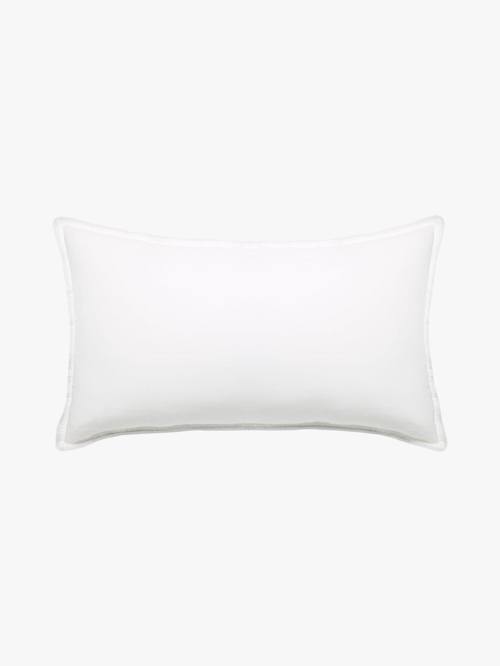 Grosgrain White Trim Egyptian Cotton Pillowcases