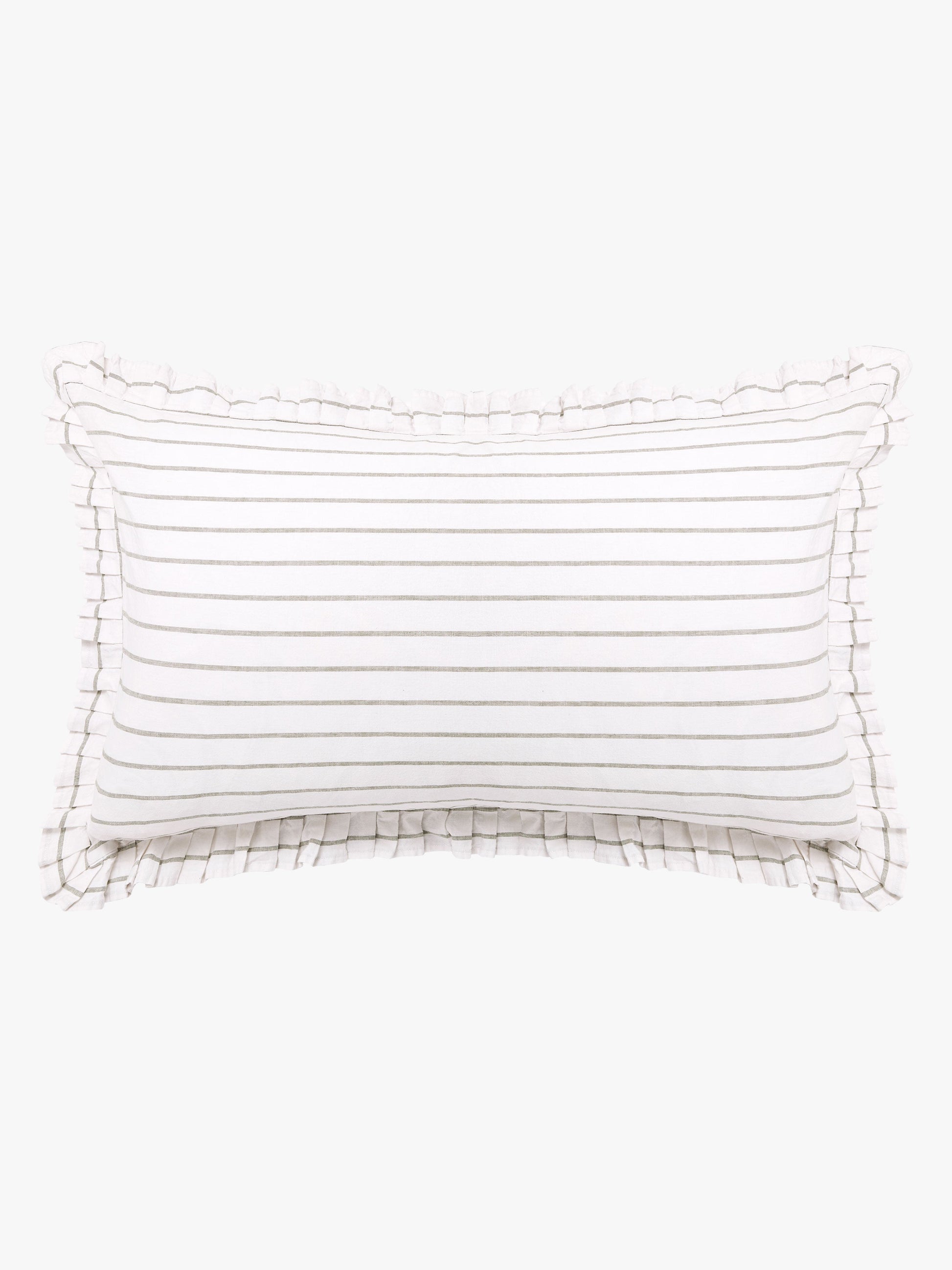 Loft Sage Linen & Cotton Pleated Pillowcases