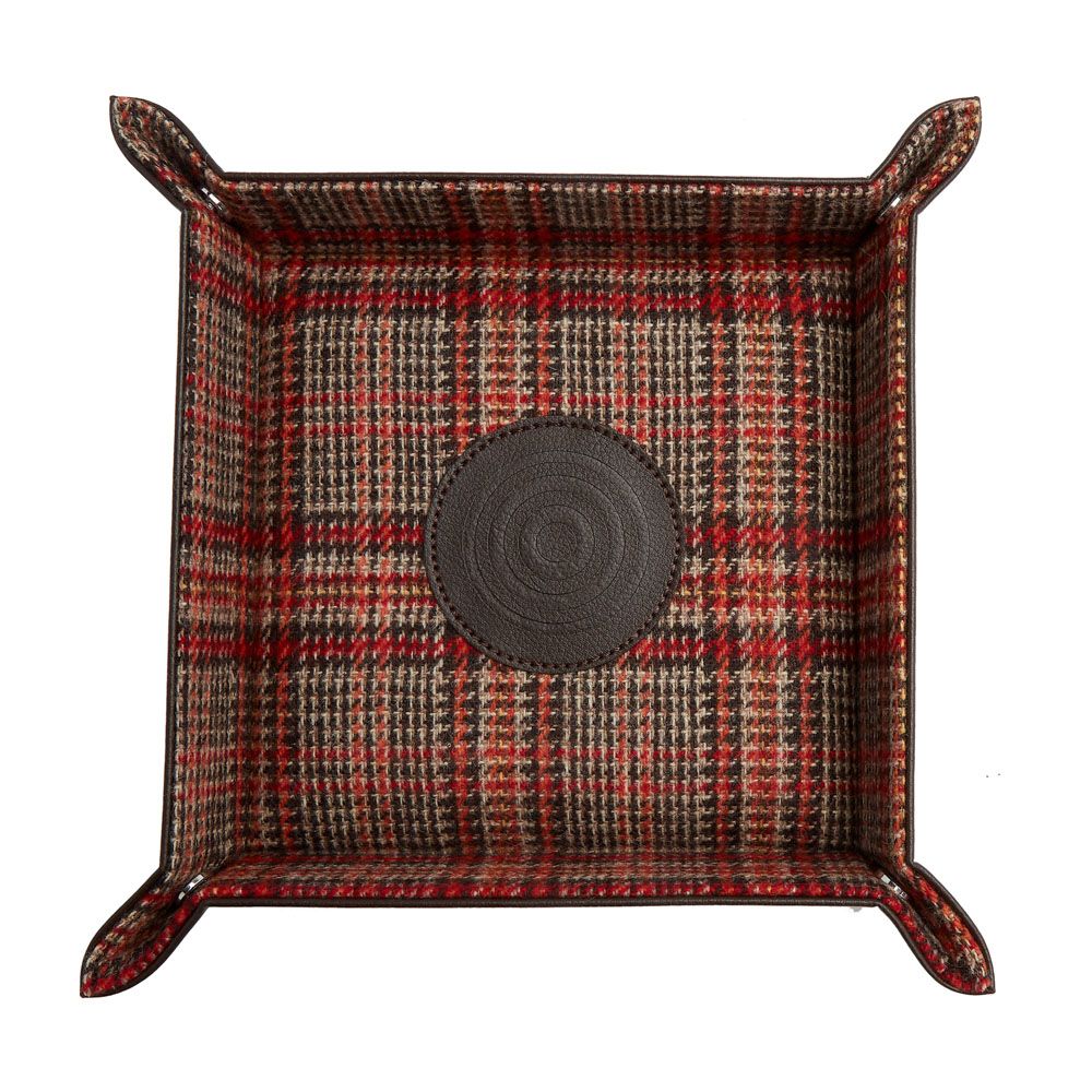 WM Brown Snap Coin/Valet Tray By WOLF