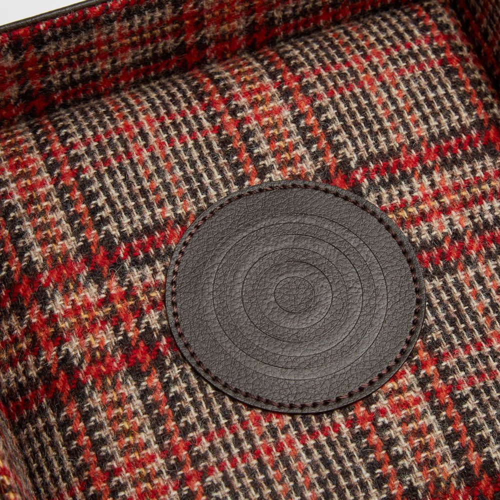 WM Brown Snap Coin/Valet Tray By WOLF