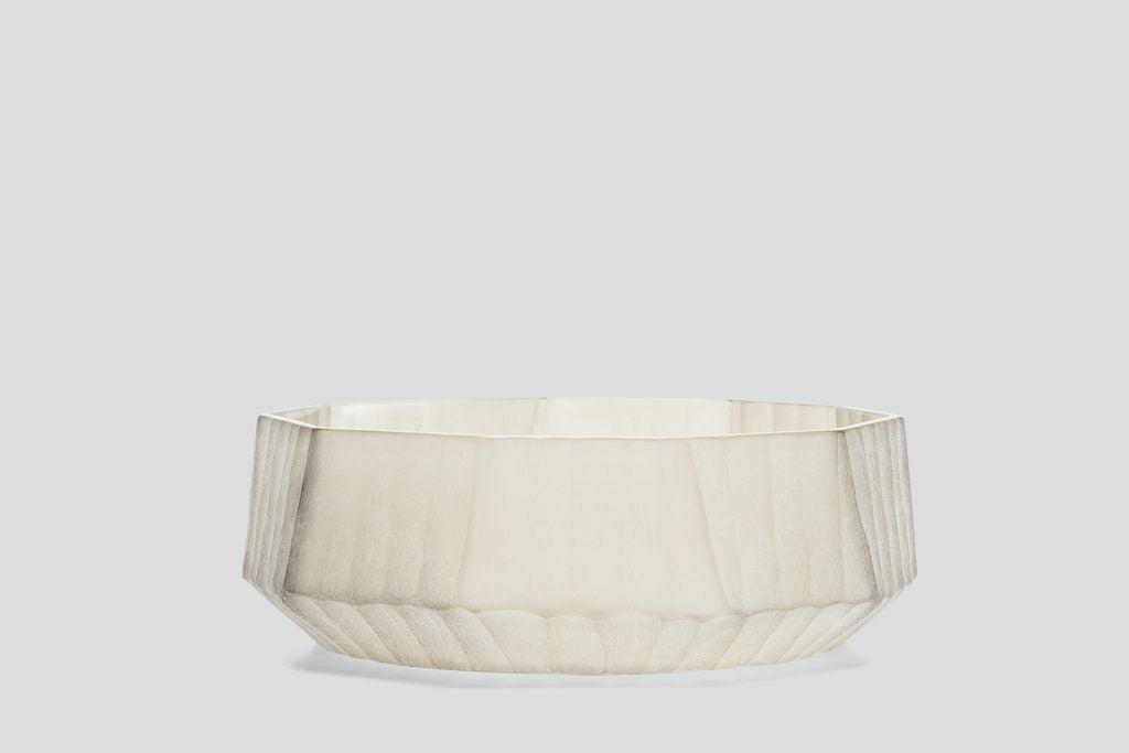 Facette Bowl Sand Etch