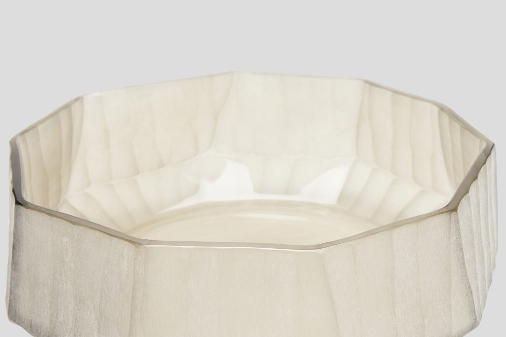 Facette Bowl Sand Etch