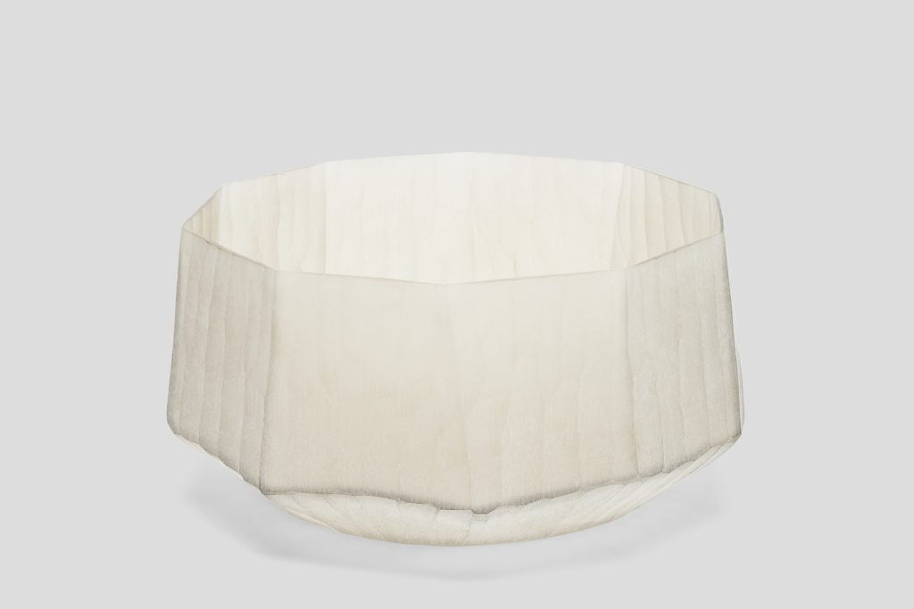 Facette Vase Sand Etch