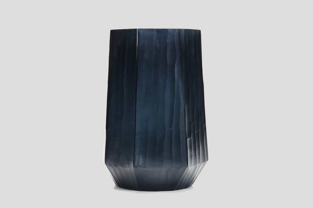 Facette Vase Sapphire