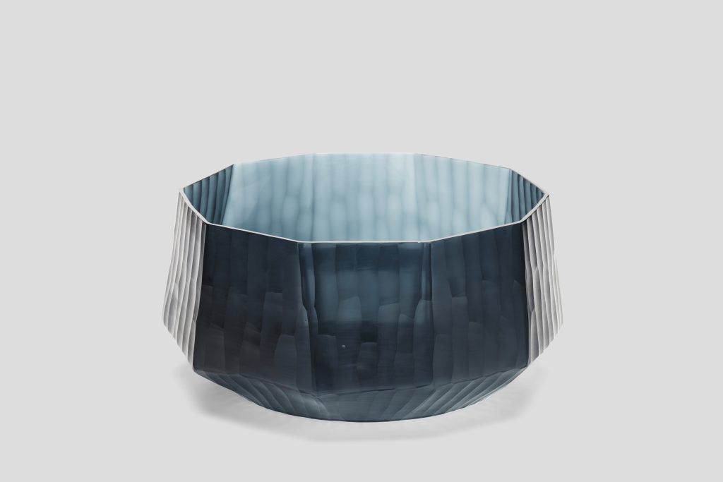 Facette Vase Sapphire