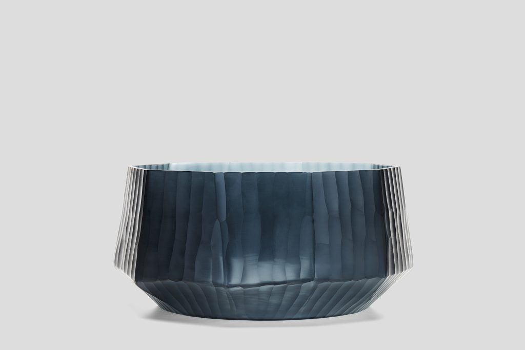 Facette Vase Sapphire