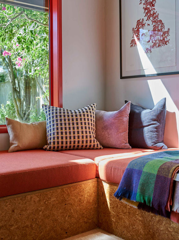 Civic Cushion in Daffodil/Multi