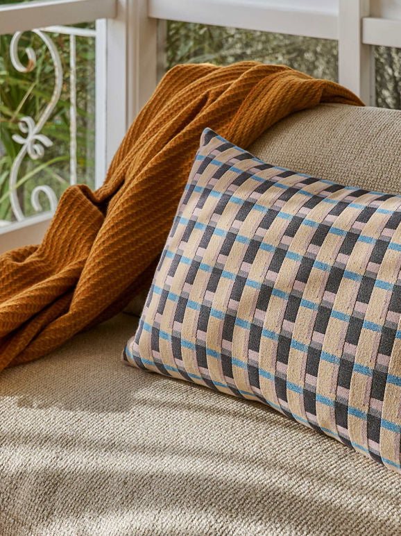 Civic Cushion in Cornflower