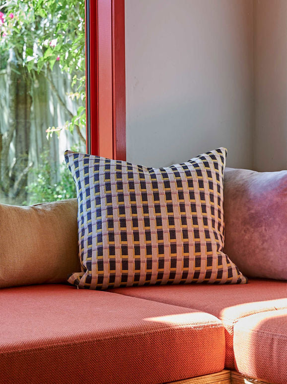 Civic Cushion in Daffodil/Multi