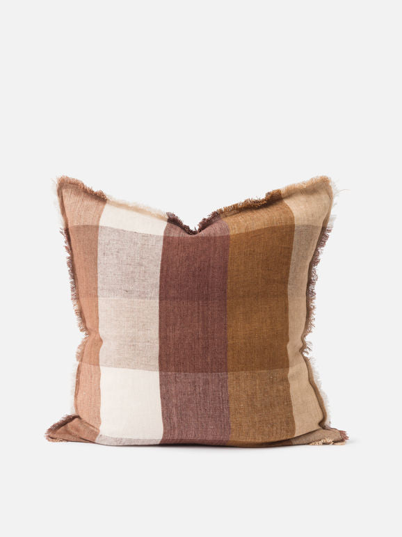 Casa Linen Cushion in Rose