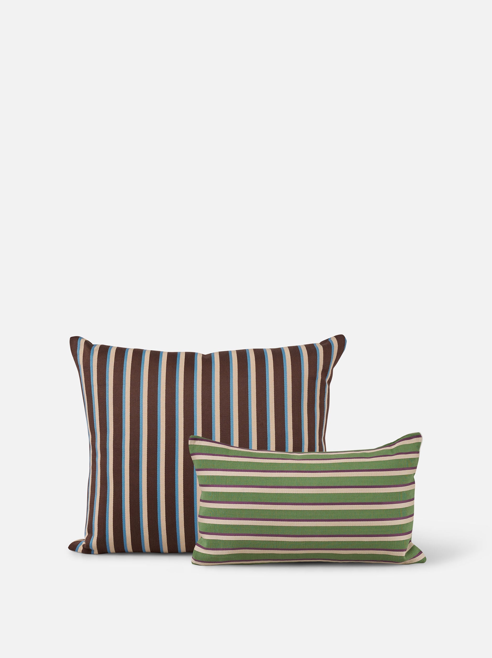 Gene Woven Cushion Cover in Mulberry