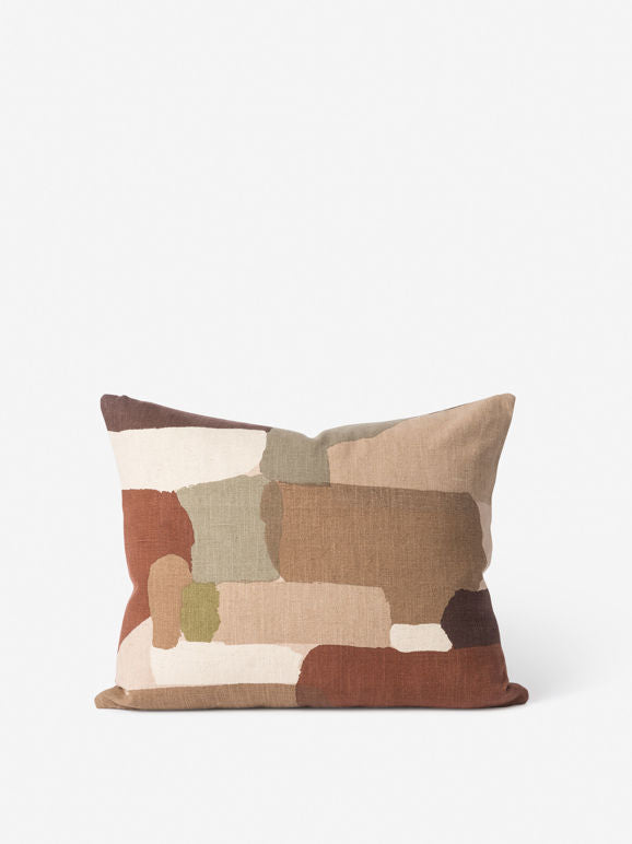 Pasture Cushion Cover Brick/Multi
