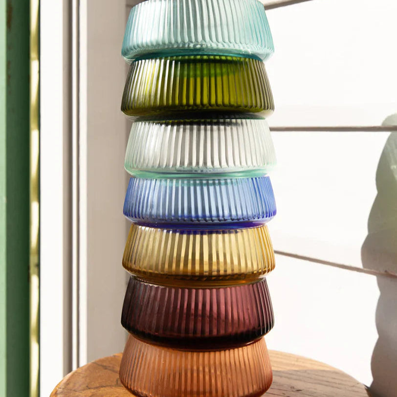 Iguassu Cut Glass Mini Bowl in Frost