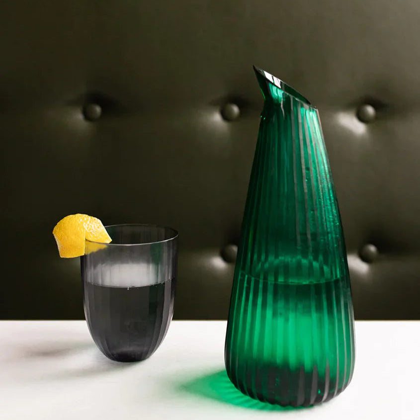 Cut Glass Heron Vase/Carafe in Bermuda