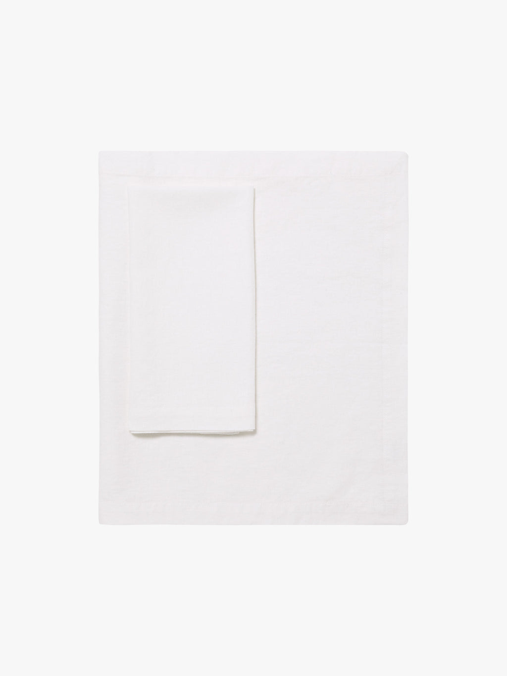 Terrace White Table Cloth