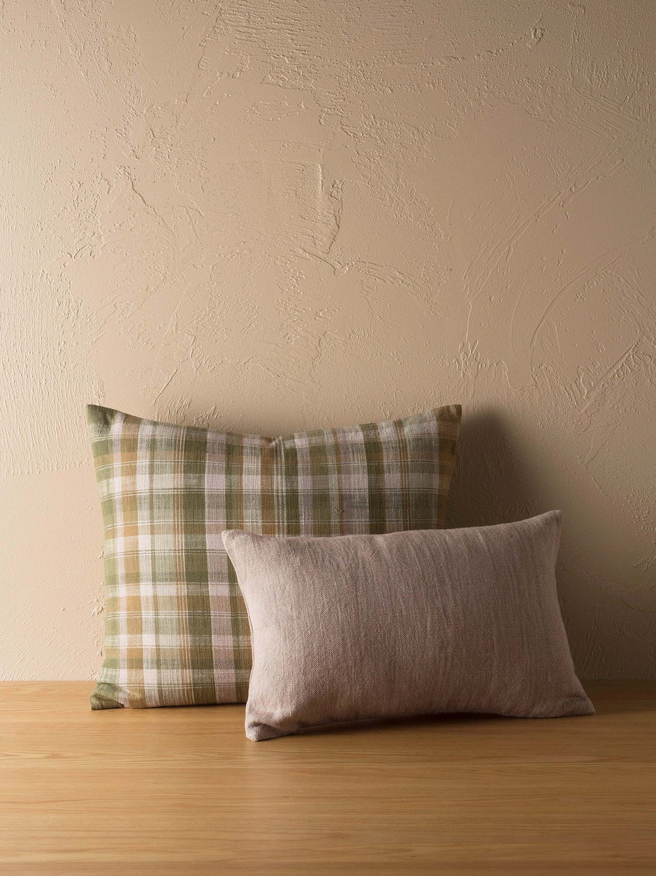 Tasman Woven Cushion in Caper