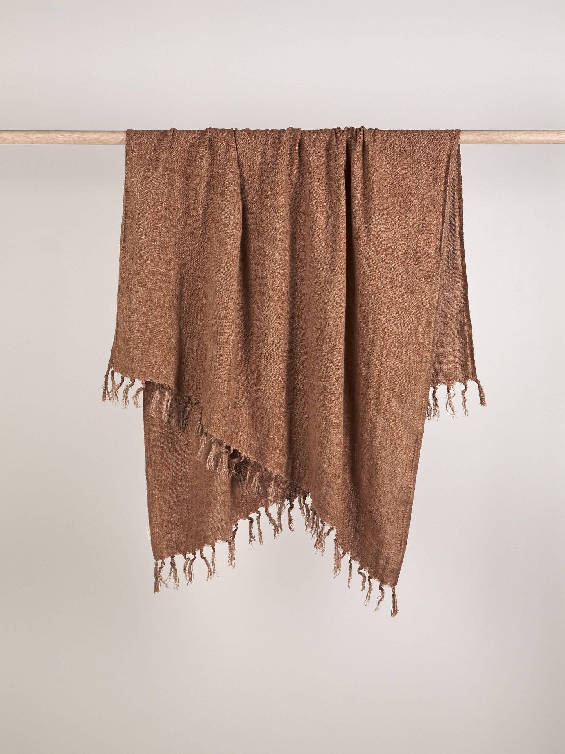 Burton Cafe Heavy Linen Throw