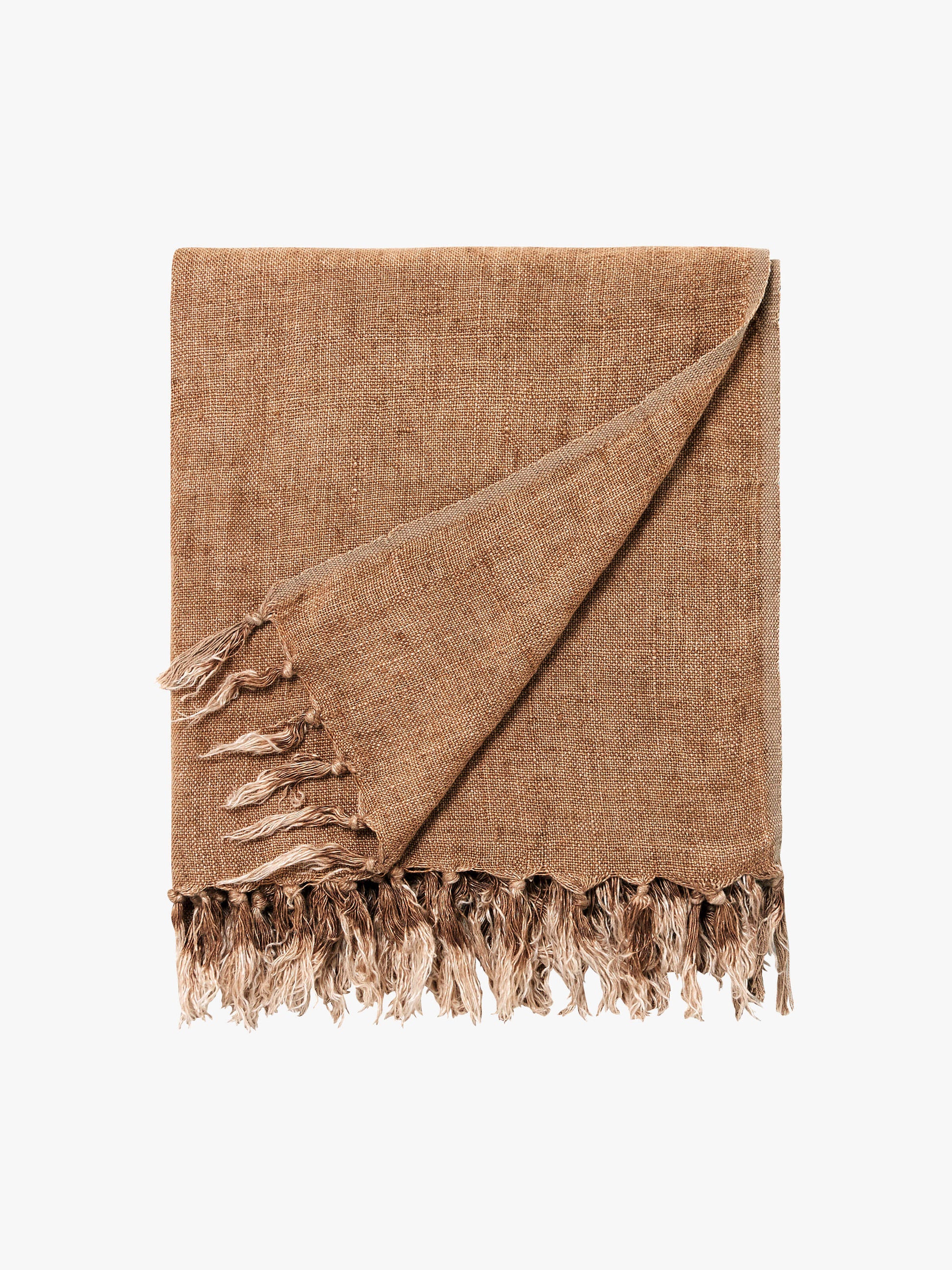 Burton Cafe Heavy Linen Throw