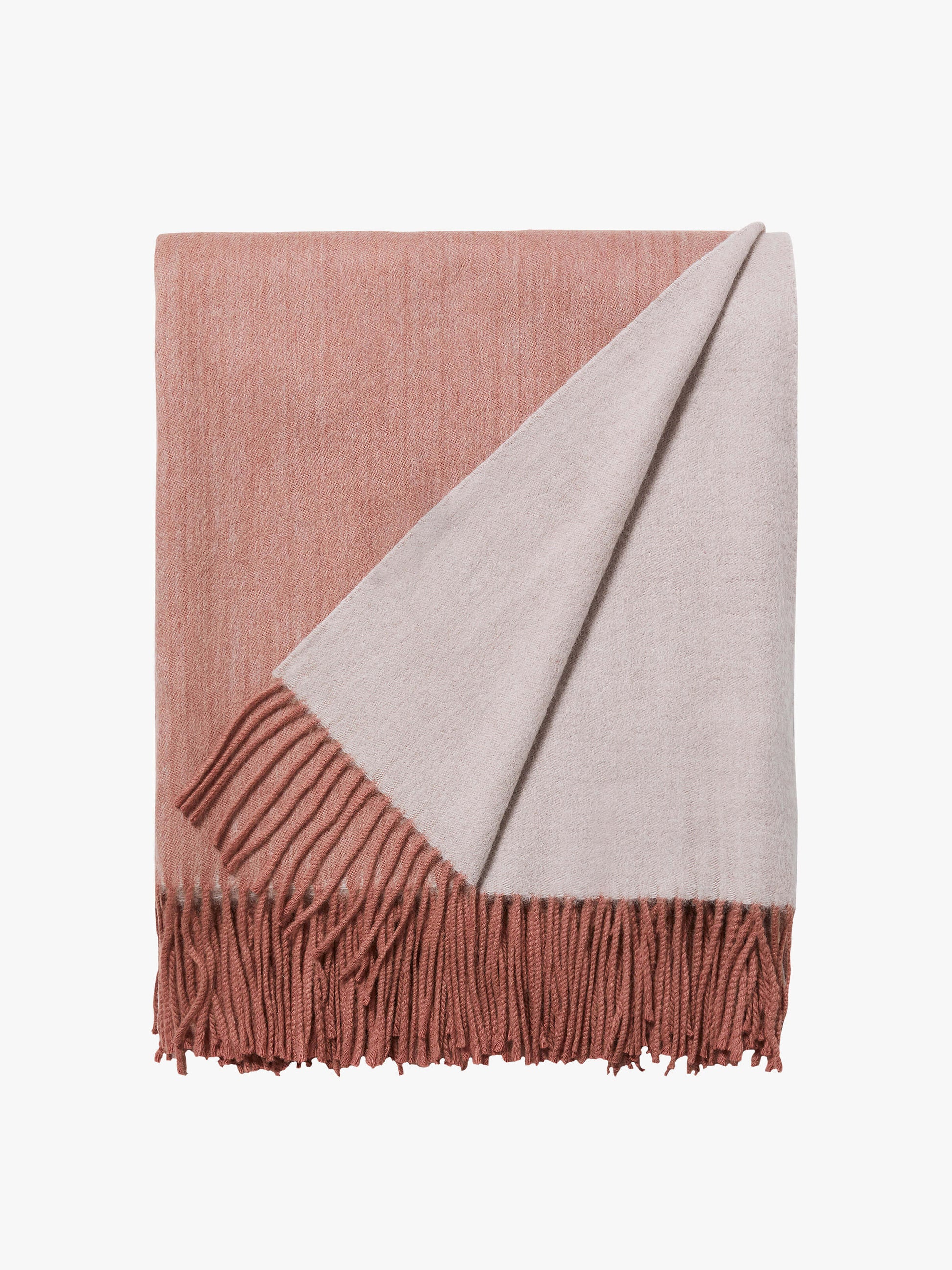 Mix Earth Cashmere/Australian Wool Throw