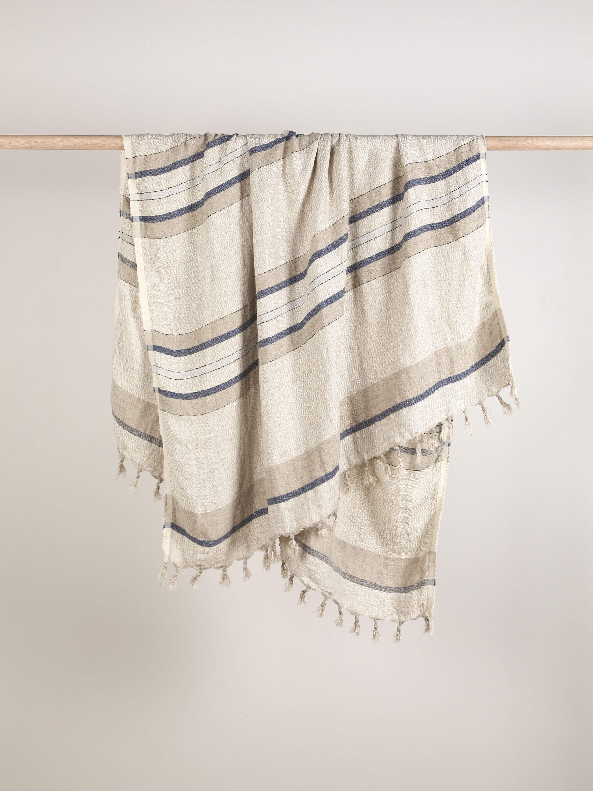 Salma Ocean Linen Throw