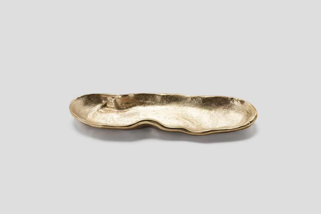 Cardamom Pod Matt Brass