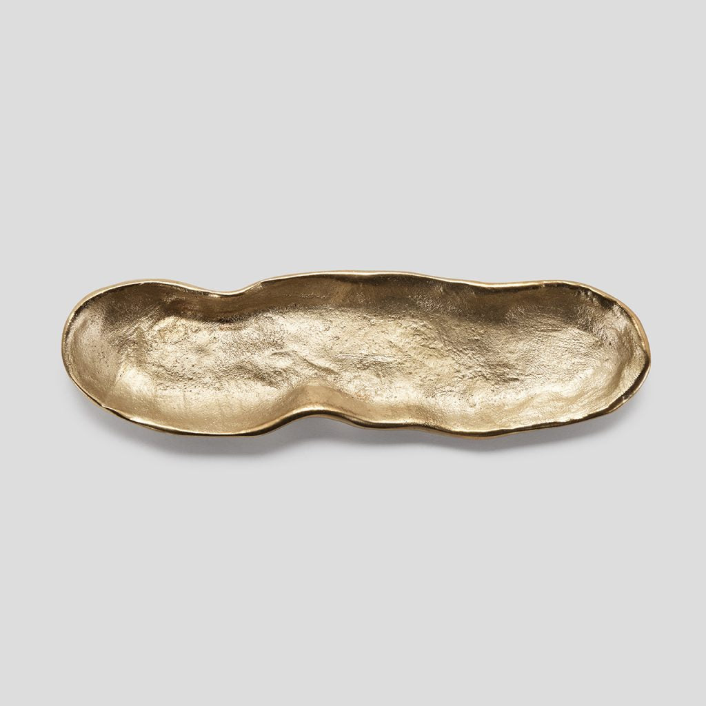 Cardamom Pod Matt Brass