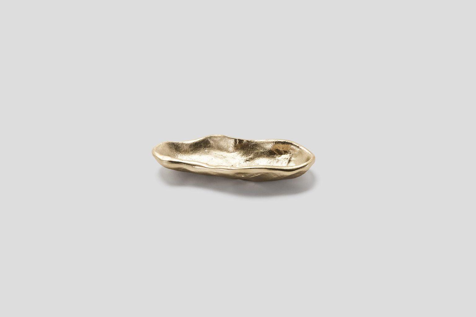 Cardamom Pod Matt Brass