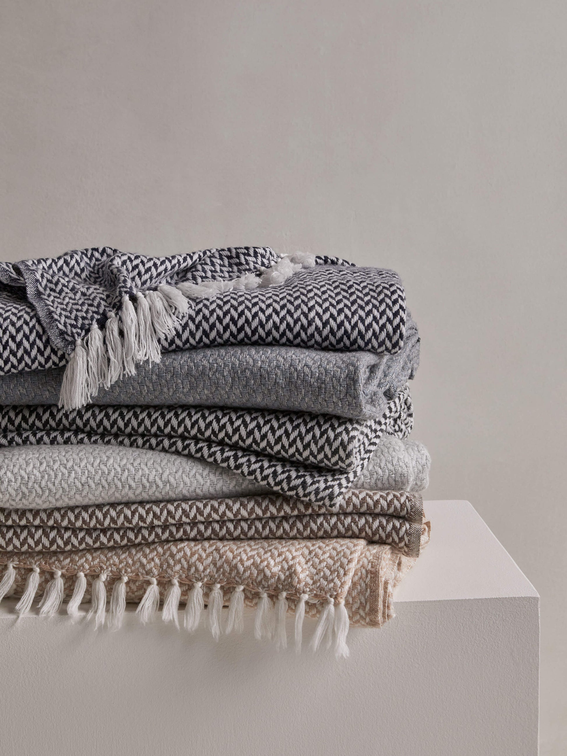 Copenhagen Silver Pure Cashmere Throw