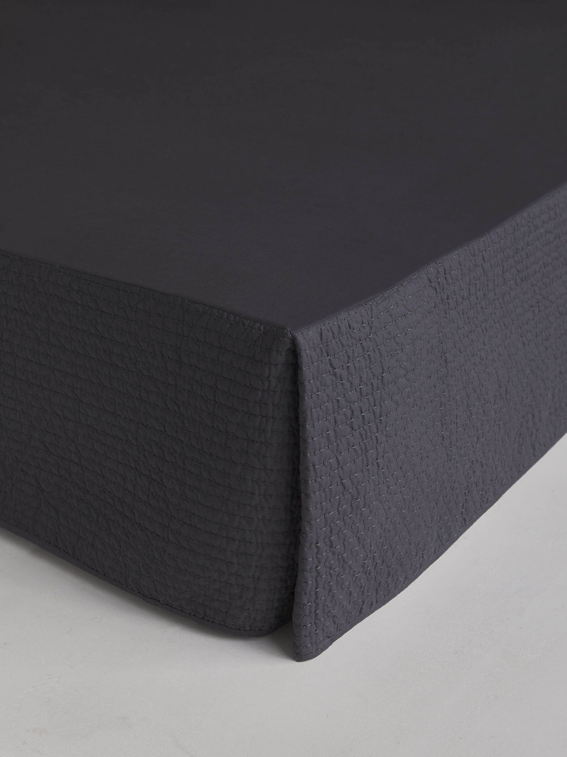 Aspen Charcoal Pure Cotton Valance