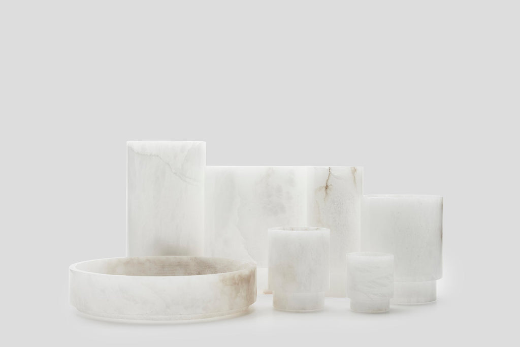 Ambiente Votive Vase Alabaster