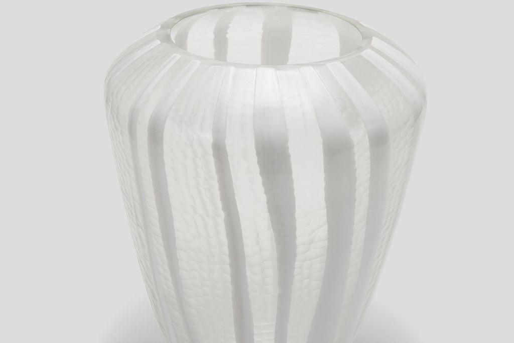 Bengal Stripe Vase Candy Cane