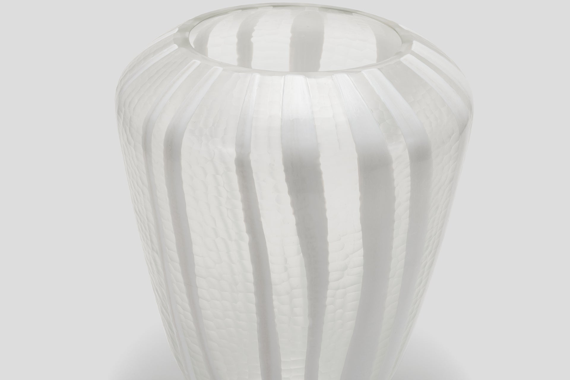 Bengal Stripe Vase Candy Cane