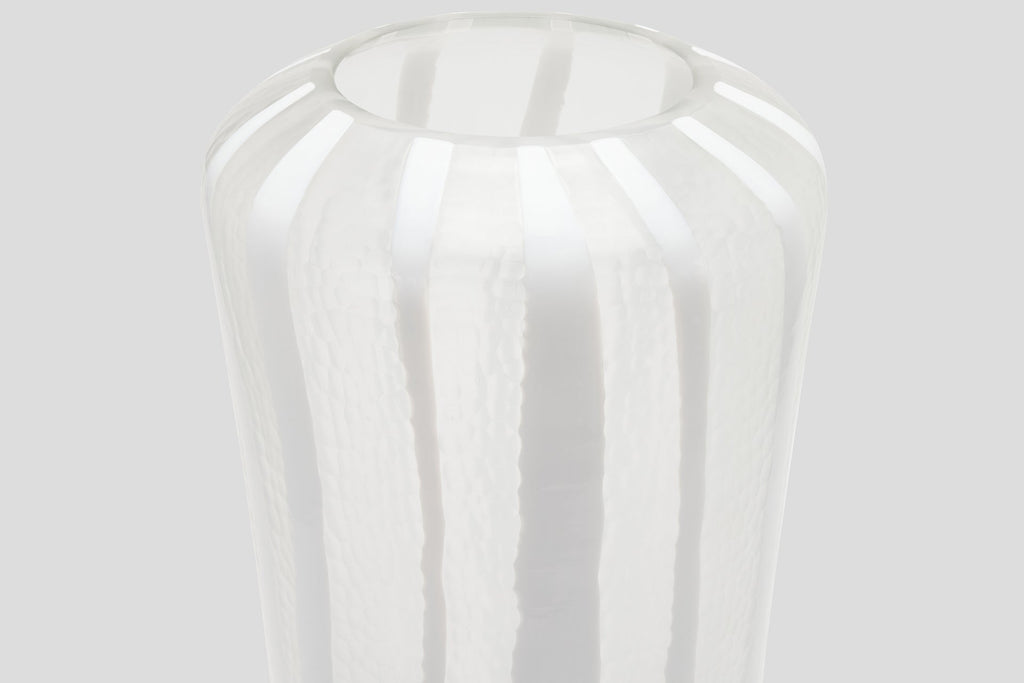 Bengal Stripe Vase Candy Cane