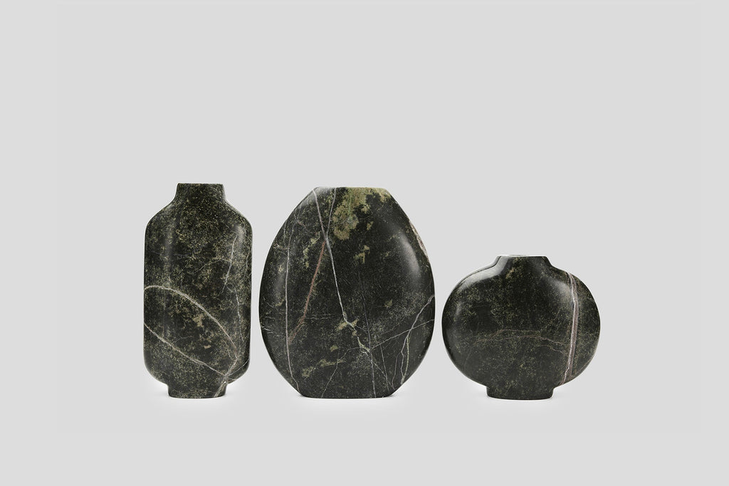 Celeste Vase Forest Green